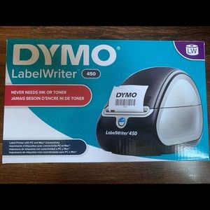 DYMO LabelWriter 450 Thermal Label Printer, Black